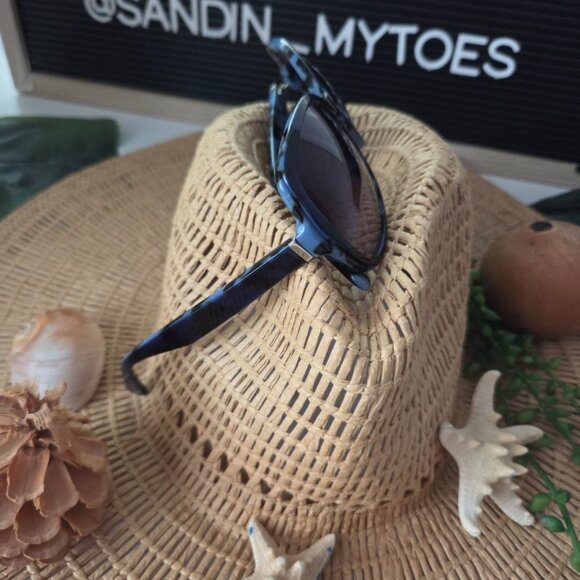 Kate Spade I Blue Karolyn/S Gradient  Oversize Lens Sunglasses J E90 56 17 140 main image 8